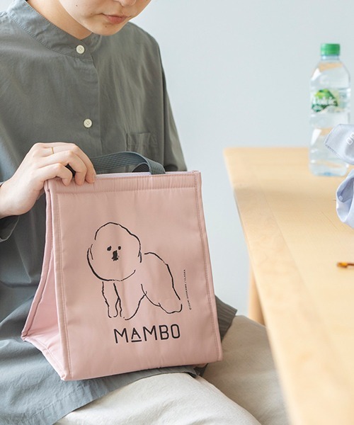 MAMBO(マンボ)の「MAMBO 保冷バッグ Lサイズ(トートバッグ・レディース・ピンク/グレー・FREE)」の19枚目の写真