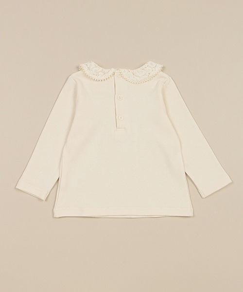 sense of wonder（センスオブワンダー）の「アイリッシュブラウス【日本製】（シャツ/ブラウス・キッズ・キナリ・110cm/80ｃｍ/120cm/100cm/90cm）」の2枚目の写真