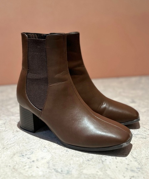 apres jour clair（アプレジュールクレア）の「【apres jour clair】2WAYリボンショートブーツ【ZOZOTOWN限定アイテム】（ブーツ・レディース・ブラック/ダークブラウン/ベージュ・MEDIUM/SMALL/LARGE/X-LARGE）」の6枚目の写真