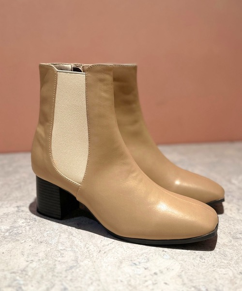 apres jour clair（アプレジュールクレア）の「【apres jour clair】2WAYリボンショートブーツ【ZOZOTOWN限定アイテム】（ブーツ・レディース・ブラック/ダークブラウン/ベージュ・MEDIUM/SMALL/LARGE/X-LARGE）」の7枚目の写真