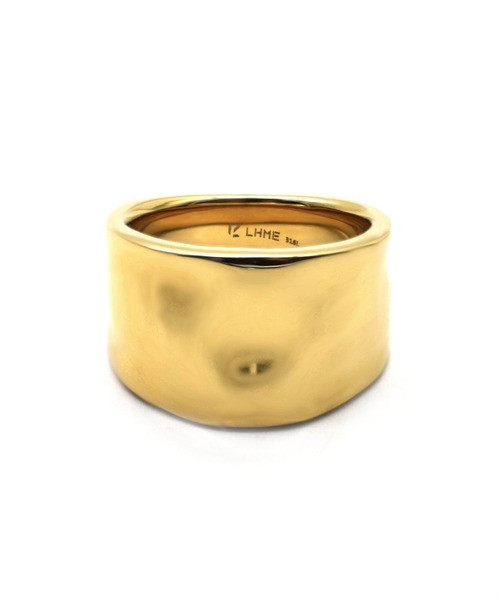 LHME(エルエイチエムイー)の「【WEB限定】”Aqua”リング/サージカルステンレス(金属アレルギー対応)【LHME / エルエイチエムイー】(リング・レディース・シルバー/ゴールド・11号/13号/15号)」の4枚目の写真