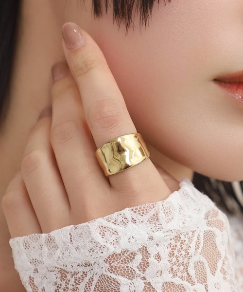 LHME(エルエイチエムイー)の「【WEB限定】”Aqua”リング/サージカルステンレス(金属アレルギー対応)【LHME / エルエイチエムイー】(リング・レディース・シルバー/ゴールド・11号/13号/15号)」の22枚目の写真