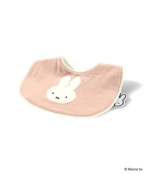 Miffy( ミッフィー)の「【ベビー/miffy/ミッフィー】アップリケスタイ(スタイ/よだれかけ・キッズ・ピンク/ブラウン・FREE)」の11枚目の写真