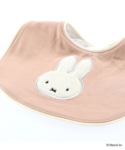 Miffy( ミッフィー)の「【ベビー/miffy/ミッフィー】アップリケスタイ(スタイ/よだれかけ・キッズ・ピンク/ブラウン・FREE)」の13枚目の写真