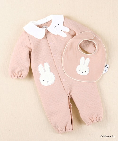 Miffy( ミッフィー)の「【ベビー/miffy/ミッフィー】アップリケスタイ(スタイ/よだれかけ・キッズ・ピンク/ブラウン・FREE)」の17枚目の写真