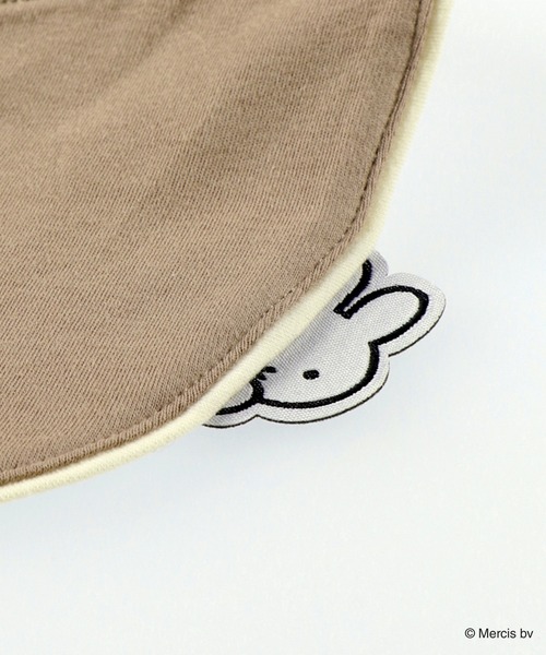 Miffy( ミッフィー)の「【ベビー/miffy/ミッフィー】アップリケスタイ(スタイ/よだれかけ・キッズ・ピンク/ブラウン・FREE)」の7枚目の写真