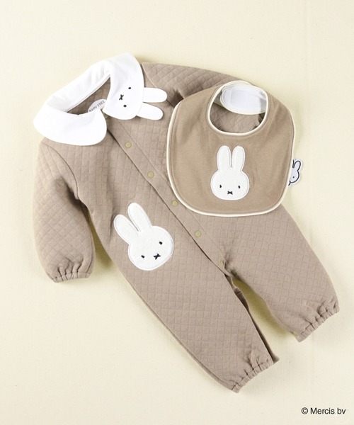 Miffy( ミッフィー)の「【ベビー/miffy/ミッフィー】アップリケスタイ(スタイ/よだれかけ・キッズ・ピンク/ブラウン・FREE)」の10枚目の写真