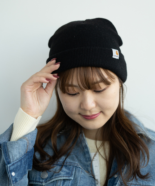 Carhartt WIP（カーハートダブリューアイピー）の「【CARHARTT WIP / カーハート ダブリューアイピー】 STRATUS HAT LOW（ハット・メンズ・ライトグレー/ネイビー/ブラック/ブルー・FREE）」の6枚目の写真