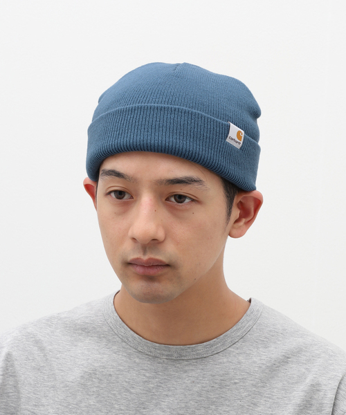 Carhartt WIP（カーハートダブリューアイピー）の「【CARHARTT WIP / カーハート ダブリューアイピー】 STRATUS HAT LOW（ハット・メンズ・ライトグレー/ネイビー/ブラック/ブルー・FREE）」の17枚目の写真