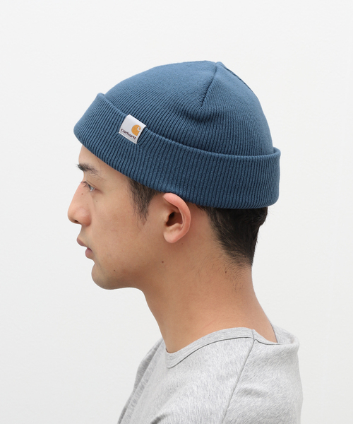 Carhartt WIP（カーハートダブリューアイピー）の「【CARHARTT WIP / カーハート ダブリューアイピー】 STRATUS HAT LOW（ハット・メンズ・ライトグレー/ネイビー/ブラック/ブルー・FREE）」の18枚目の写真