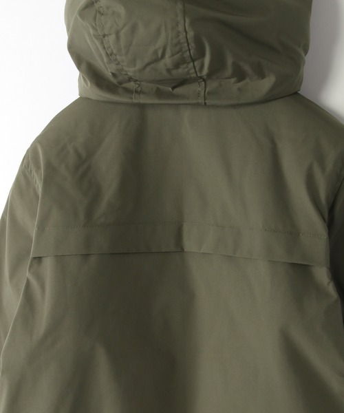 ikka(イッカ)の「裏キルト中綿アーバンコート(120~160cm)(モッズコート・キッズ・ブラック/カーキオリーブ・120/130/140/150/160)」の15枚目の写真