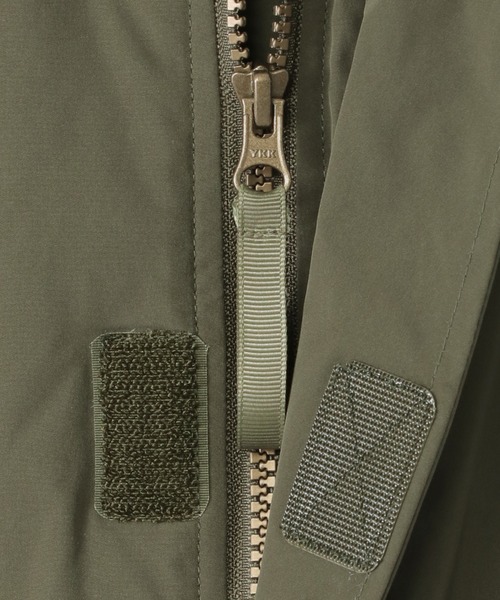 ikka(イッカ)の「裏キルト中綿アーバンコート(120~160cm)(モッズコート・キッズ・ブラック/カーキオリーブ・120/130/140/150/160)」の8枚目の写真