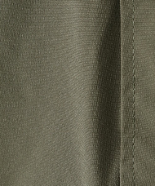 ikka(イッカ)の「裏キルト中綿アーバンコート(120~160cm)(モッズコート・キッズ・ブラック/カーキオリーブ・120/130/140/150/160)」の11枚目の写真