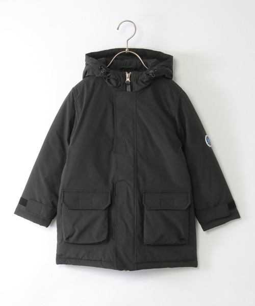 ikka(イッカ)の「裏キルト中綿アーバンコート(120~160cm)(モッズコート・キッズ・ブラック/カーキオリーブ・120/130/140/150/160)」の17枚目の写真