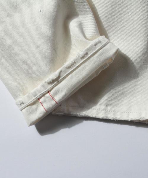 BEAUTY&YOUTH UNITED ARROWS（ビューティーアンドユースユナイテッドアローズ）の「BY ∴ クラフト セルビッチ ホワイトデニムパンツ◆（デニムパンツ・メンズ・オフホワイト・28inch/30inch/34inch/32inch）」の2枚目の写真