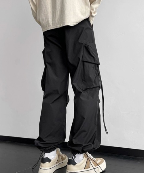 MGV(エムジーヴィー)の「ルーズカーゴパンツ(カーゴパンツ・メンズ・ブラック/カーキ/グレー・LARGE/MEDIUM/X-LARGE)」の19枚目の写真