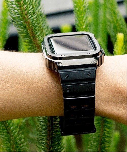 zandy ズィー・アンド・ワイ/ Apple Watch【ステンレス一体式バンド】 アップルウォッチバンド TPUベルト // sports5（デジタル腕時計）｜zandy（ズィーアンドワイ）