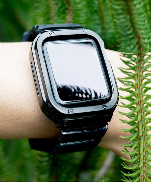 zandy ズィー・アンド・ワイ/ Apple Watch【ステンレス一体式バンド】 アップルウォッチバンド TPUベルト // sports5（デジタル腕時計）｜zandy（ズィーアンドワイ）