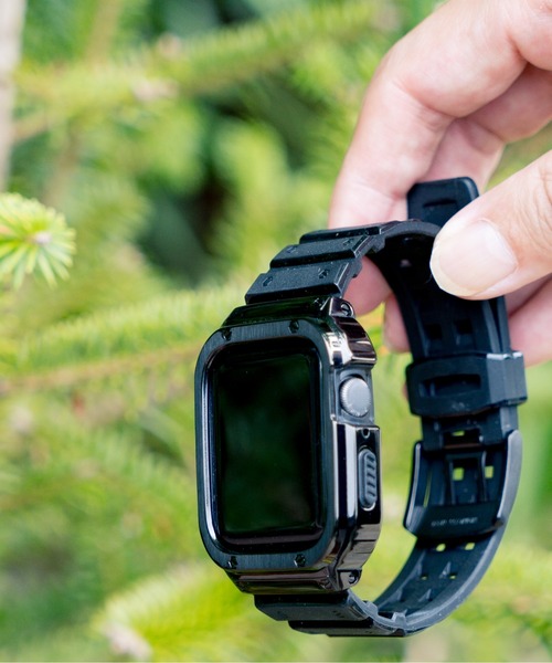 zandy ズィー・アンド・ワイ/ Apple Watch【ステンレス一体式バンド】 アップルウォッチバンド TPUベルト // sports5（デジタル腕時計）｜zandy（ズィーアンドワイ）