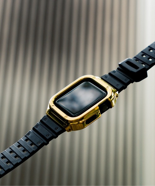 zandy ズィー・アンド・ワイ/ Apple Watch【ステンレス一体式バンド】 アップルウォッチバンド TPUベルト // sports5（デジタル腕時計）｜zandy（ズィーアンドワイ）