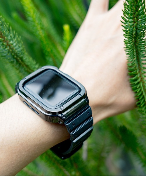 zandy ズィー・アンド・ワイ/ Apple Watch【ステンレス一体式バンド】 アップルウォッチバンド TPUベルト // sports5（デジタル腕時計）｜zandy（ズィーアンドワイ）