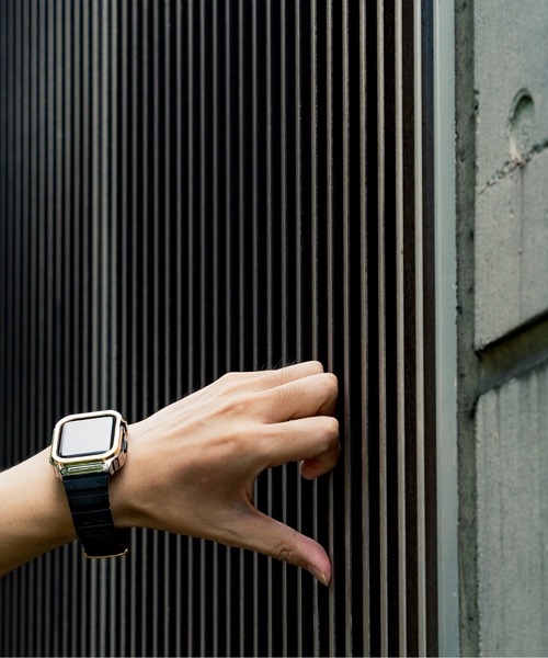 zandy(ズィーアンドワイ)の「zandy ズィー・アンド・ワイ/ Apple Watch バンド ステンレスケース TPUベルト 一体型 44mm 45mm【ステンレスフレーム&TPU一体式バンド】アップルウォッチバンド //// sports5(デジタル腕時計・レディース・シルバー×ブラック/ブラック×グレー/シルバー×ゴールド/ブラック×ゴールド/レインボー/ブラック×ブラック・M/L)」の19枚目の写真
