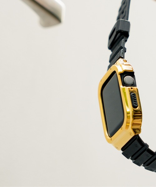 zandy ズィー・アンド・ワイ/ Apple Watch【ステンレス一体式バンド】 アップルウォッチバンド TPUベルト // sports5（デジタル腕時計）｜zandy（ズィーアンドワイ）