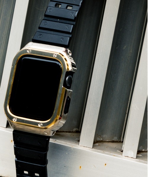 zandy ズィー・アンド・ワイ/ Apple Watch【ステンレス一体式バンド】 アップルウォッチバンド TPUベルト // sports5（デジタル腕時計）｜zandy（ズィーアンドワイ）