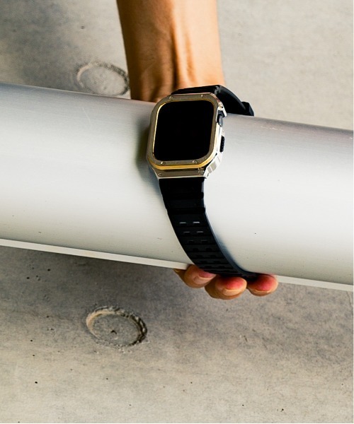 zandy ズィー・アンド・ワイ/ Apple Watch【ステンレス一体式バンド】 アップルウォッチバンド TPUベルト // sports5（デジタル腕時計）｜zandy（ズィーアンドワイ）