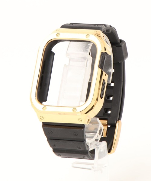 zandy ズィー・アンド・ワイ/ Apple Watch【ステンレス一体式バンド】 アップルウォッチバンド TPUベルト // sports5（デジタル腕時計）｜zandy（ズィーアンドワイ）