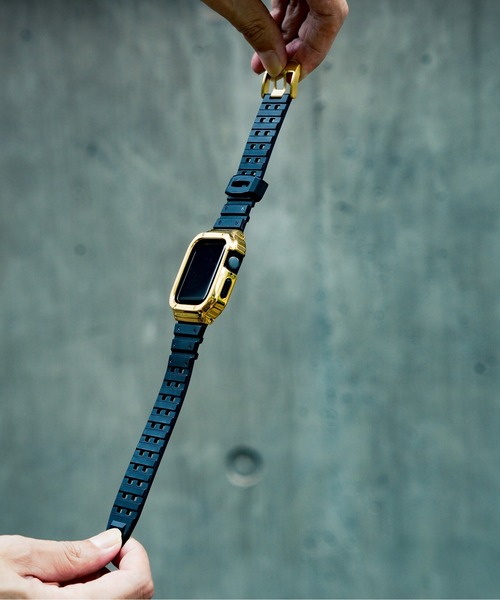 zandy ズィー・アンド・ワイ/ Apple Watch【ステンレス一体式バンド】 アップルウォッチバンド TPUベルト // sports5（デジタル腕時計）｜zandy（ズィーアンドワイ）