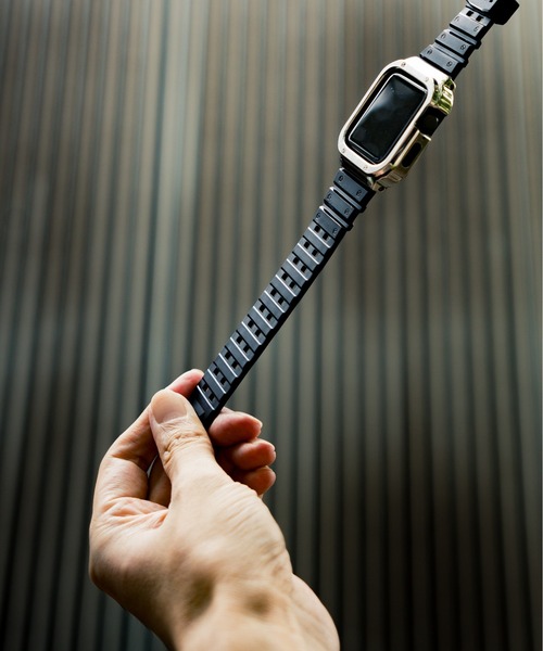 zandy ズィー・アンド・ワイ/ Apple Watch【ステンレス一体式バンド】 アップルウォッチバンド TPUベルト // sports5（デジタル腕時計）｜zandy（ズィーアンドワイ）