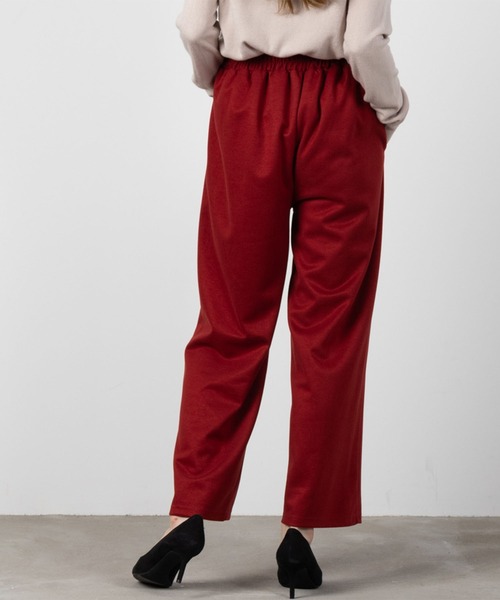 NAVY（ネイビー）の「NAVY  起毛ツイル ワイドパンツ（その他パンツ・レディース・ブラック/ボルドー/マスタード/ベージュ・M/L）」の7枚目の写真