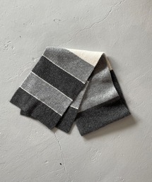 ボーダーニットマフラー　975085