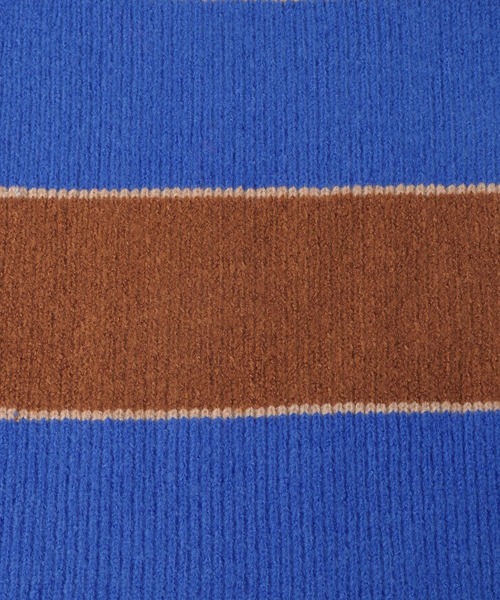 LOWRYS FARM（ローリーズファーム）の「ボーダーニットマフラー　975085（マフラー・レディース・グレー/ブルー/ピンク・FREE）」の13枚目の写真