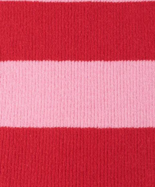 LOWRYS FARM（ローリーズファーム）の「ボーダーニットマフラー　975085（マフラー・レディース・グレー/ブルー/ピンク・FREE）」の14枚目の写真