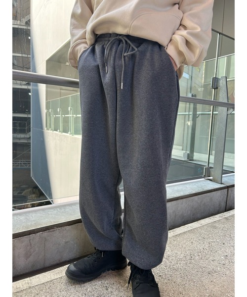 B.R.U（ブル）の「シンプルスウェットパンツ / 裏起毛スウェット（スウェットパンツ・メンズ・グレー/ブラック/チャコールグレー・LARGE/MEDIUM）」の4枚目の写真