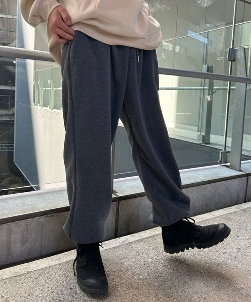 B.R.U（ブル）の「シンプルスウェットパンツ / 裏起毛スウェット（スウェットパンツ・メンズ・グレー/ブラック/チャコールグレー・LARGE/MEDIUM）」の10枚目の写真