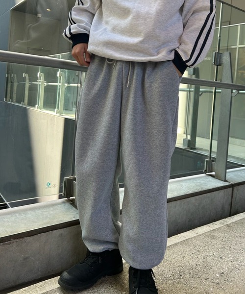 B.R.U（ブル）の「シンプルスウェットパンツ / 裏起毛スウェット（スウェットパンツ・メンズ・グレー/ブラック/チャコールグレー・LARGE/MEDIUM）」の13枚目の写真