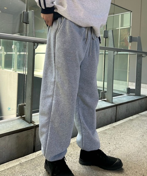 B.R.U（ブル）の「シンプルスウェットパンツ / 裏起毛スウェット（スウェットパンツ・メンズ・グレー/ブラック/チャコールグレー・LARGE/MEDIUM）」の15枚目の写真