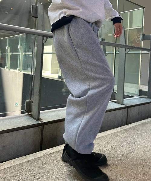 B.R.U（ブル）の「シンプルスウェットパンツ / 裏起毛スウェット（スウェットパンツ・メンズ・グレー/ブラック/チャコールグレー・LARGE/MEDIUM）」の16枚目の写真