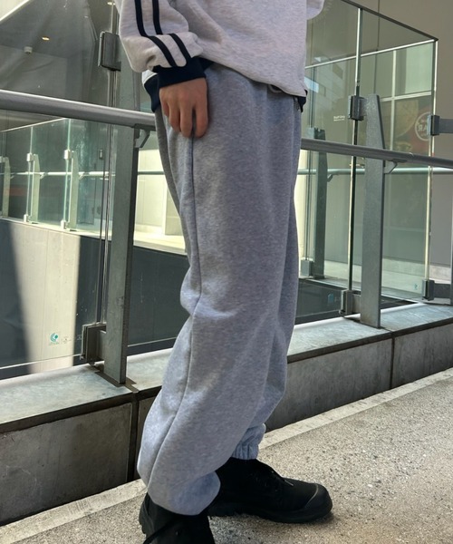 B.R.U（ブル）の「シンプルスウェットパンツ / 裏起毛スウェット（スウェットパンツ・メンズ・グレー/ブラック/チャコールグレー・LARGE/MEDIUM）」の17枚目の写真
