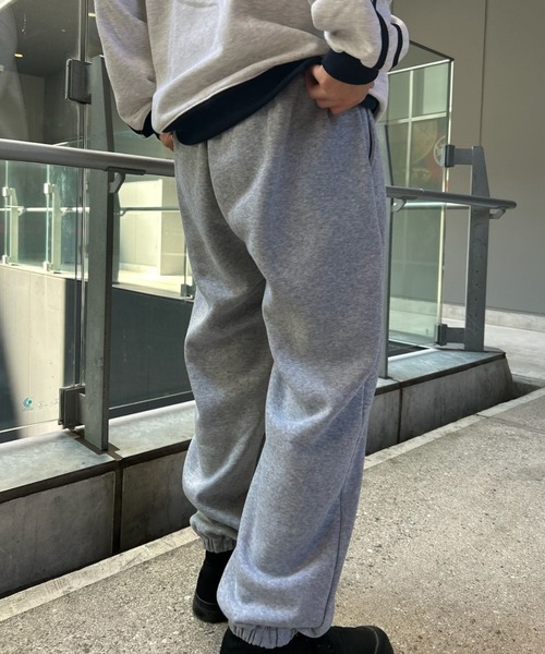B.R.U（ブル）の「シンプルスウェットパンツ / 裏起毛スウェット（スウェットパンツ・メンズ・グレー/ブラック/チャコールグレー・LARGE/MEDIUM）」の18枚目の写真