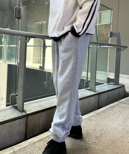 B.R.U（ブル）の「シンプルスウェットパンツ / 裏起毛スウェット（スウェットパンツ・メンズ・グレー/ブラック/チャコールグレー・LARGE/MEDIUM）」の8枚目の写真