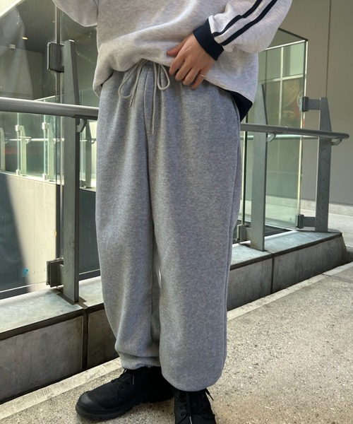 B.R.U（ブル）の「シンプルスウェットパンツ / 裏起毛スウェット（スウェットパンツ・メンズ・グレー/ブラック/チャコールグレー・LARGE/MEDIUM）」の7枚目の写真