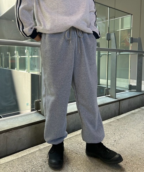 B.R.U（ブル）の「シンプルスウェットパンツ / 裏起毛スウェット（スウェットパンツ・メンズ・グレー/ブラック/チャコールグレー・LARGE/MEDIUM）」の14枚目の写真