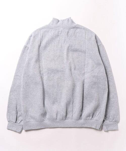 nuanti(ニュアンティ)の「裏起毛スウェットモックネックトップス(ニット/セーター・レディース・ブラック/アイボリー/チャコールグレー/グレー/ブラウン・M/L)」の7枚目の写真