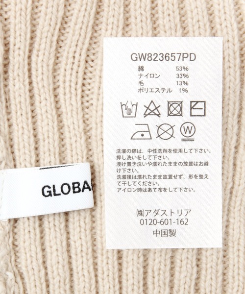 GLOBAL WORK(グローバルワーク)の「ニットアームウォーマー/980744(手袋・レディース・ブラック/ブラウン/アイボリー/グレー・FREE)」の11枚目の写真