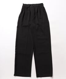 CAHLUMN/カウラム Polyester 1 Tuck Slacks Pant/ポリエステル 1タック