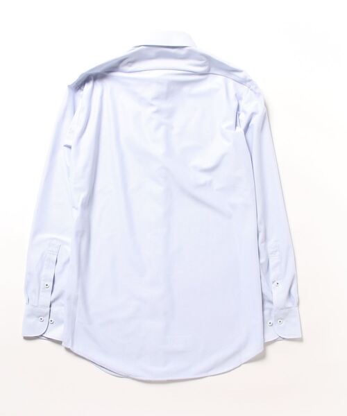 タカキュー ノーアイロンストレッチ ワイドカラー ビジネスドレス長袖ニットシャツ（ビジネスシャツ）｜TAKA-Q（タカキュー）